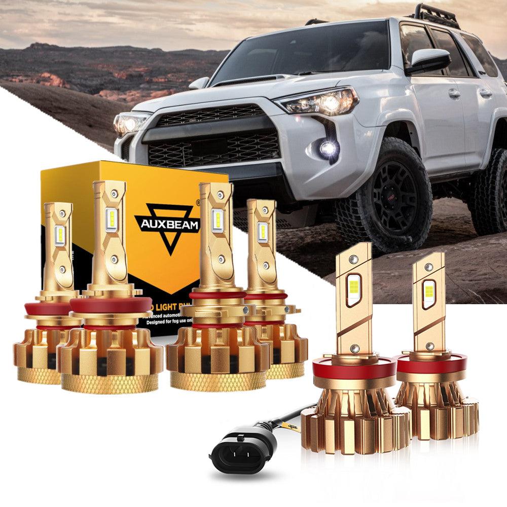 2010-2020 Toyota 4Runner LED Bundle – Low Beam, High Beam & Fog Lights