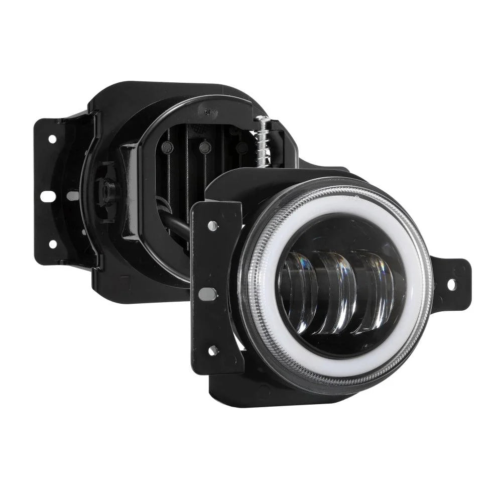 2018–2024 Jeep Wrangler JL RGB LED Lighting Kit – 9" Headlights & 4" Fog Lights with App Control