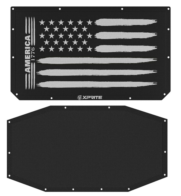 Mesh Sunshade Top – Fits Jeep Wrangler JL & Gladiator JT | UV Protection & Noise Reduction