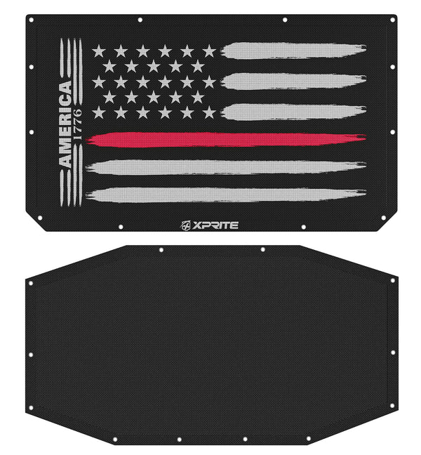 Mesh Sunshade Top – Fits Jeep Wrangler JL & Gladiator JT | UV Protection & Noise Reduction