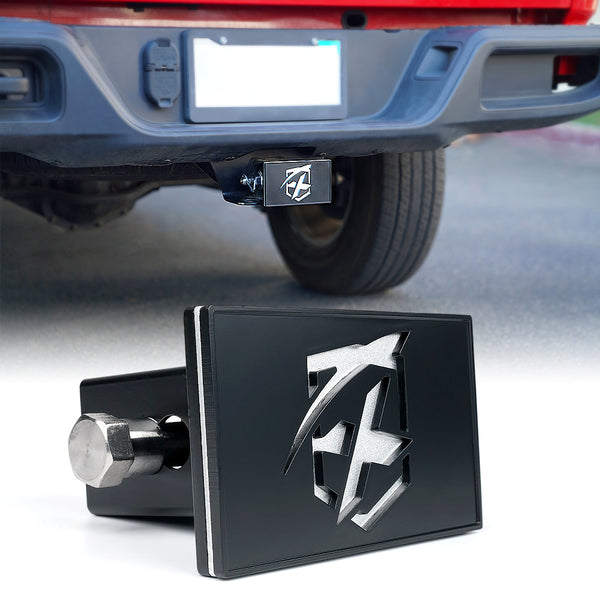 Aluminum Trailer Hitch Cover for 2" Receivers – USA Flag Design