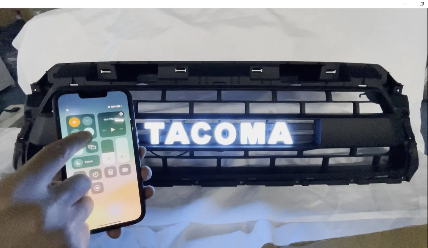 Aftermarket TRD Pro Style Grille for 2012–2015 Toyota Tacoma (Non-OEM)