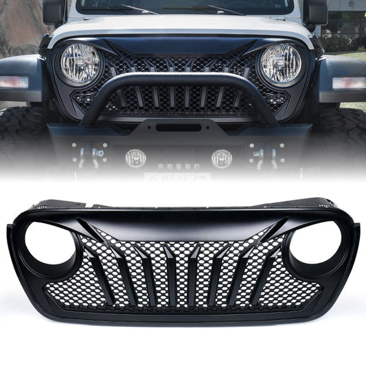 Replacement Grille for 2018+ Jeep Wrangler JL/JT | Diamondback Series