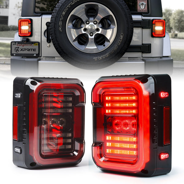 Inspire Series LED Tail Lights for Jeep Wrangler JL (2018+)