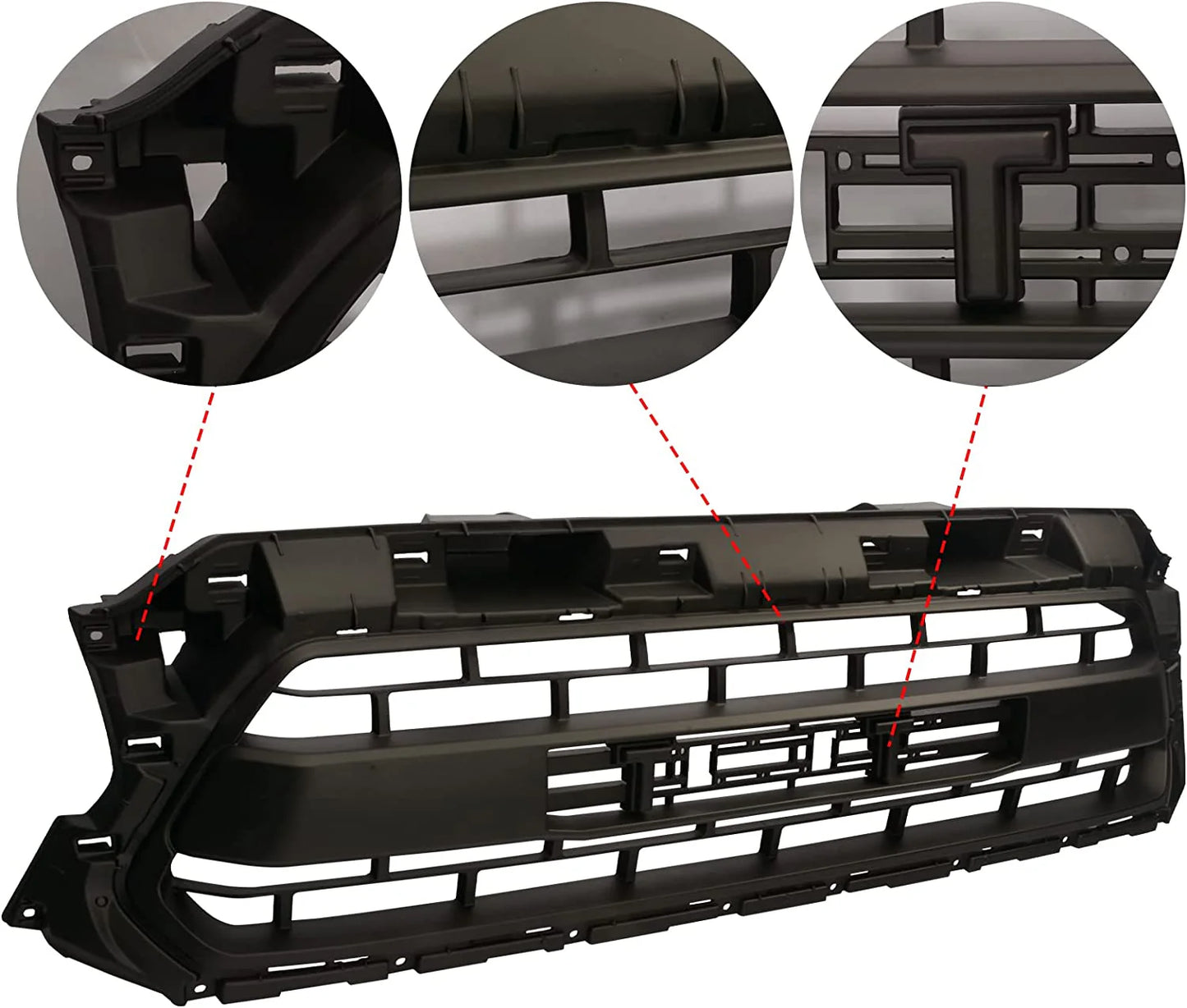Aftermarket TRD Pro Style Grille for 2012–2015 Toyota Tacoma (Non-OEM)