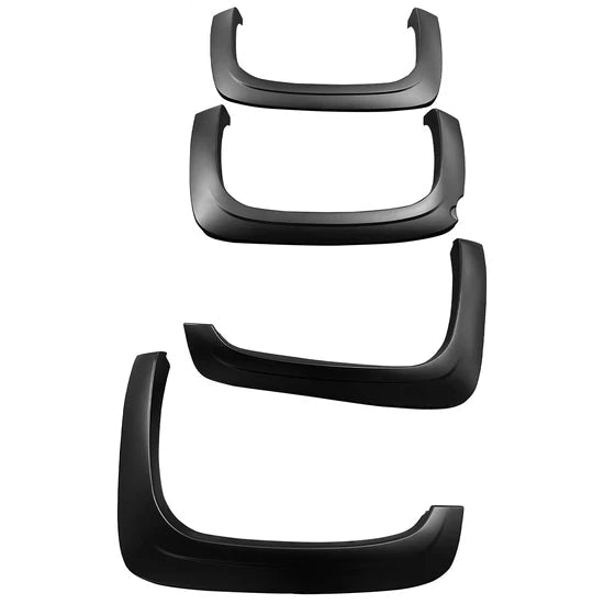 2007–2011 Chevy Silverado 1500 Standard Cab Fender Flares – Matte Black (Set of 4)