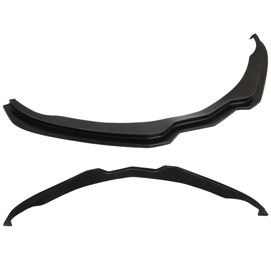 2014-2019 Chevrolet Corvette C7 ST Style Unpainted Front Bumper Lip PU