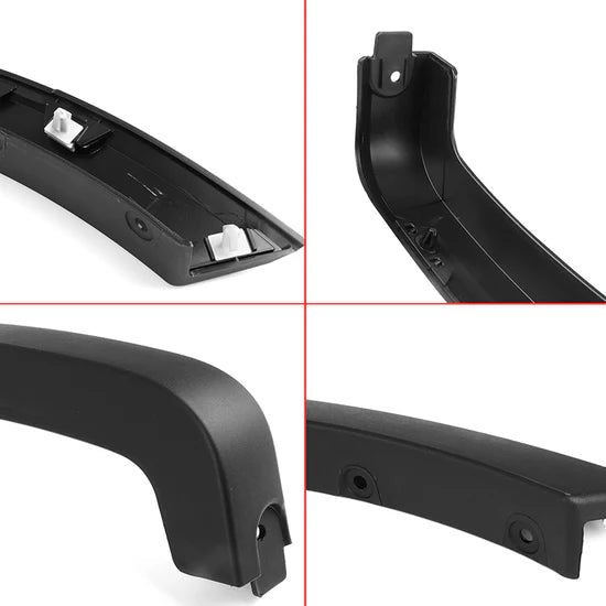 2015–2017 Ford F-150 Smooth Black Fender Flares – 2-Door & 4-Door (Set of 4)