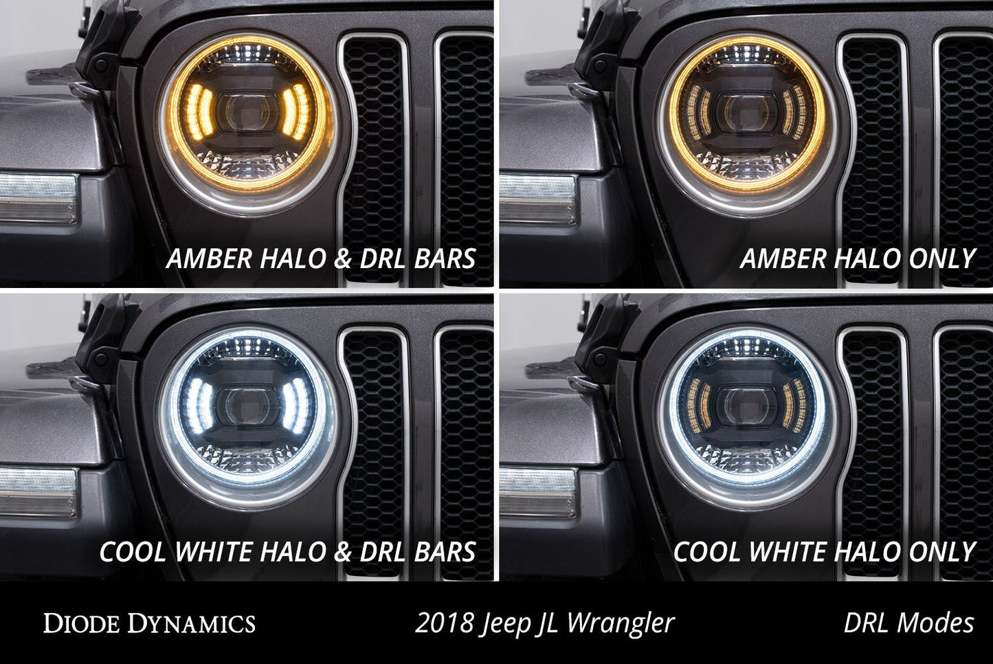 Elite Series LED Headlights for 2020–2025 Jeep Gladiator