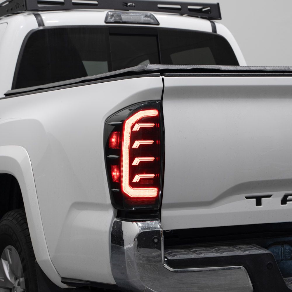2016-2023 Toyota Tacoma LED Tail Lights – Available in Smoked or Red Lens | Sequential Turn Signals | Plug & Play Pair