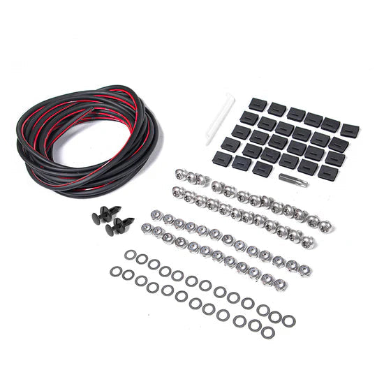 2021–2026 Ford Bronco Sport Pocket Style Fender Flares – Black (6-Piece)