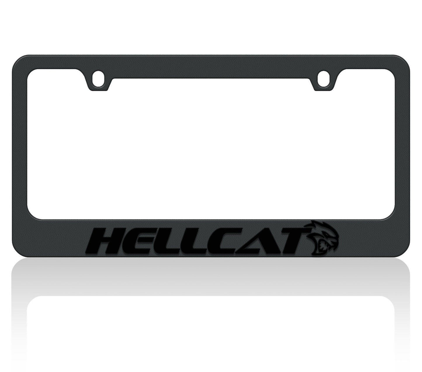 Dodge Hellcat Black License Plate Frame