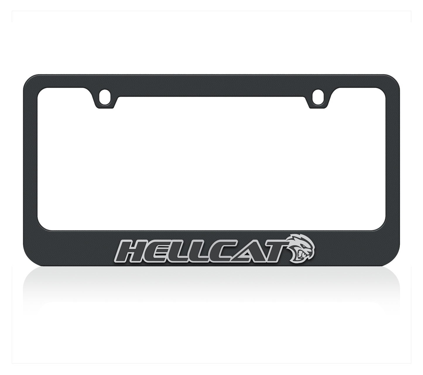 Dodge Hellcat Black License Plate Frame