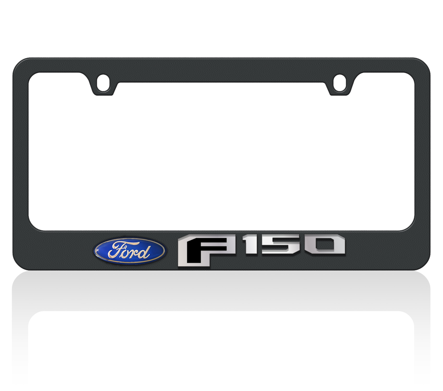 Ford F-150 Black License Plate Frame