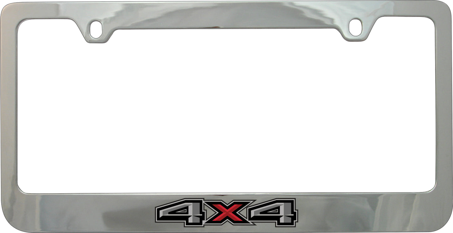 Ford 4X4 Chrome License Plate Frame