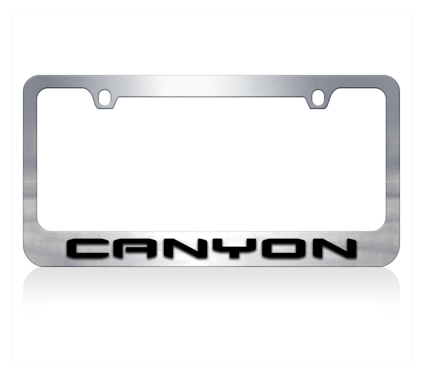 GMC Canyon Chrome License Plate Frame