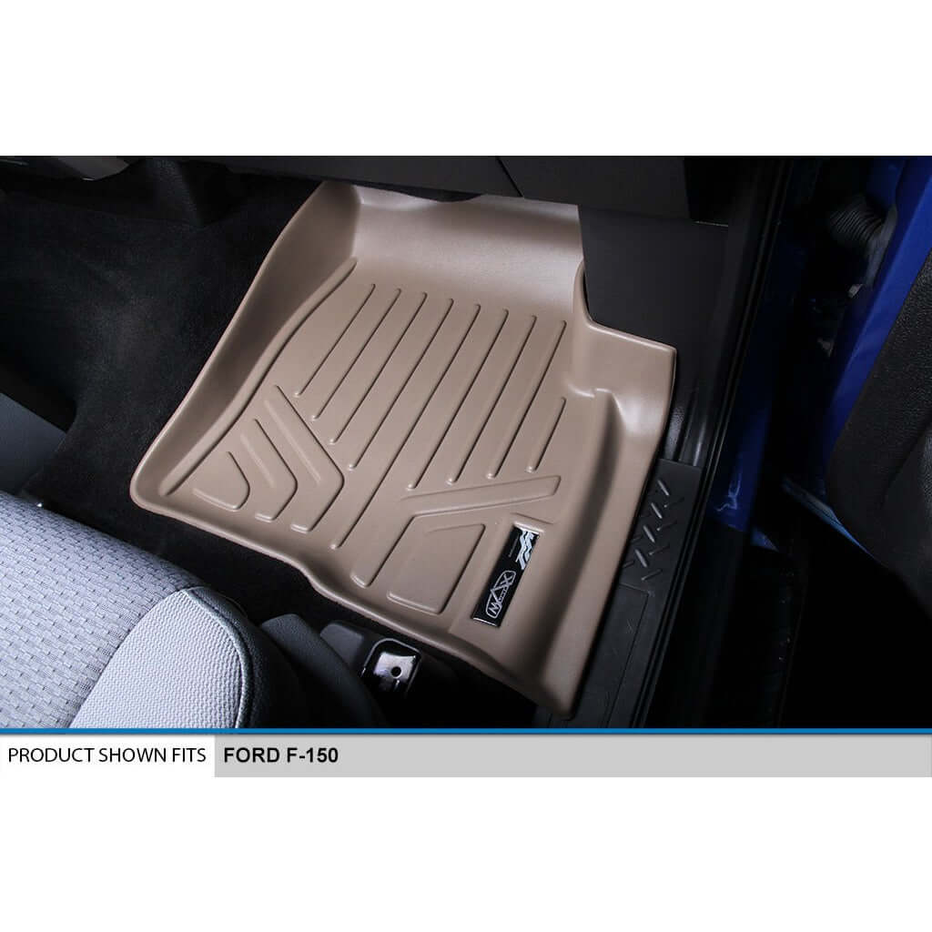 Custom Fit All-Weather Floor Liners for 2011–2014 Ford F-150