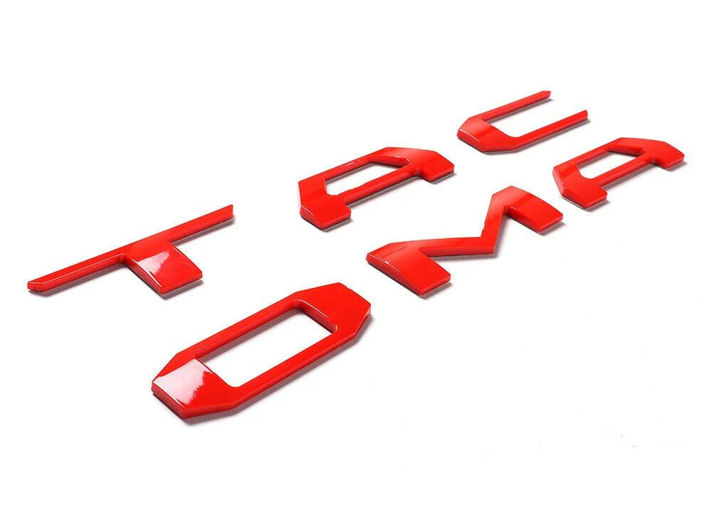 Tailgate Letter Inserts for 2016–2023 Toyota Tacoma