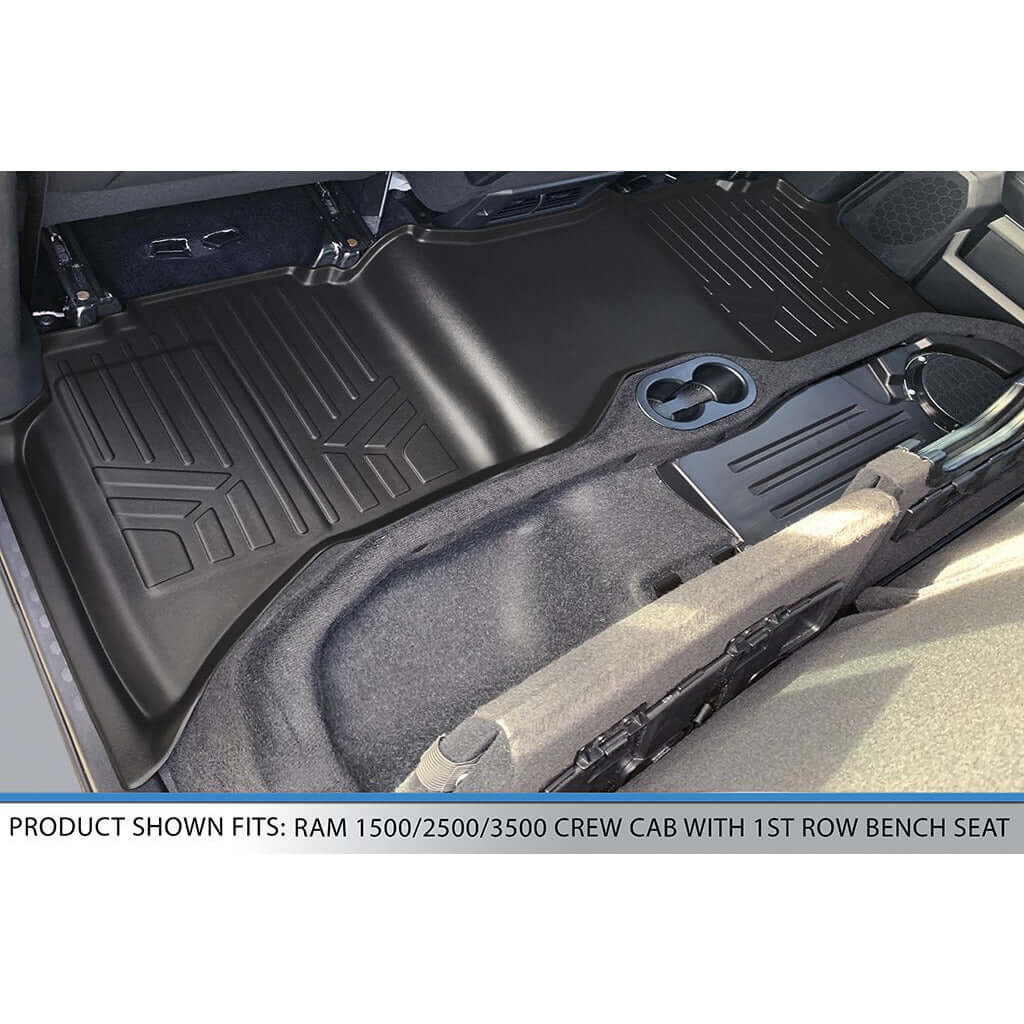 Custom Fit Floor Liners for 2012 RAM 1500 Crew Cab