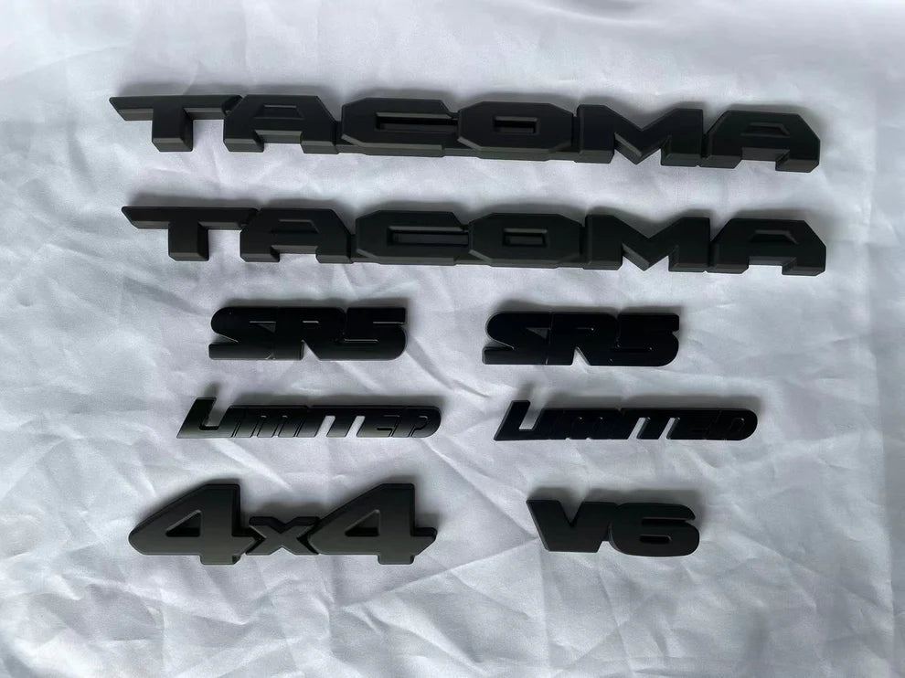 Emblem Overlay Blackout Kit for 2016-2023 Toyota Tacoma