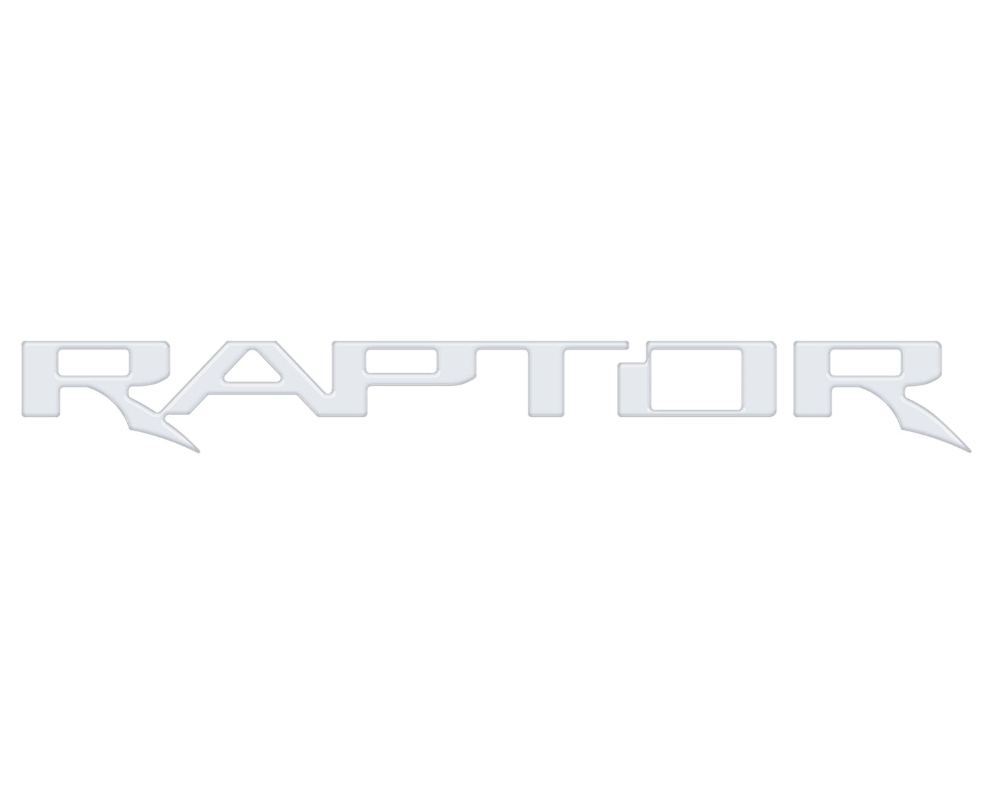 Raptor Tailgate Emblem Inserts Fits 2017-2026 Ford F-150 Raptor