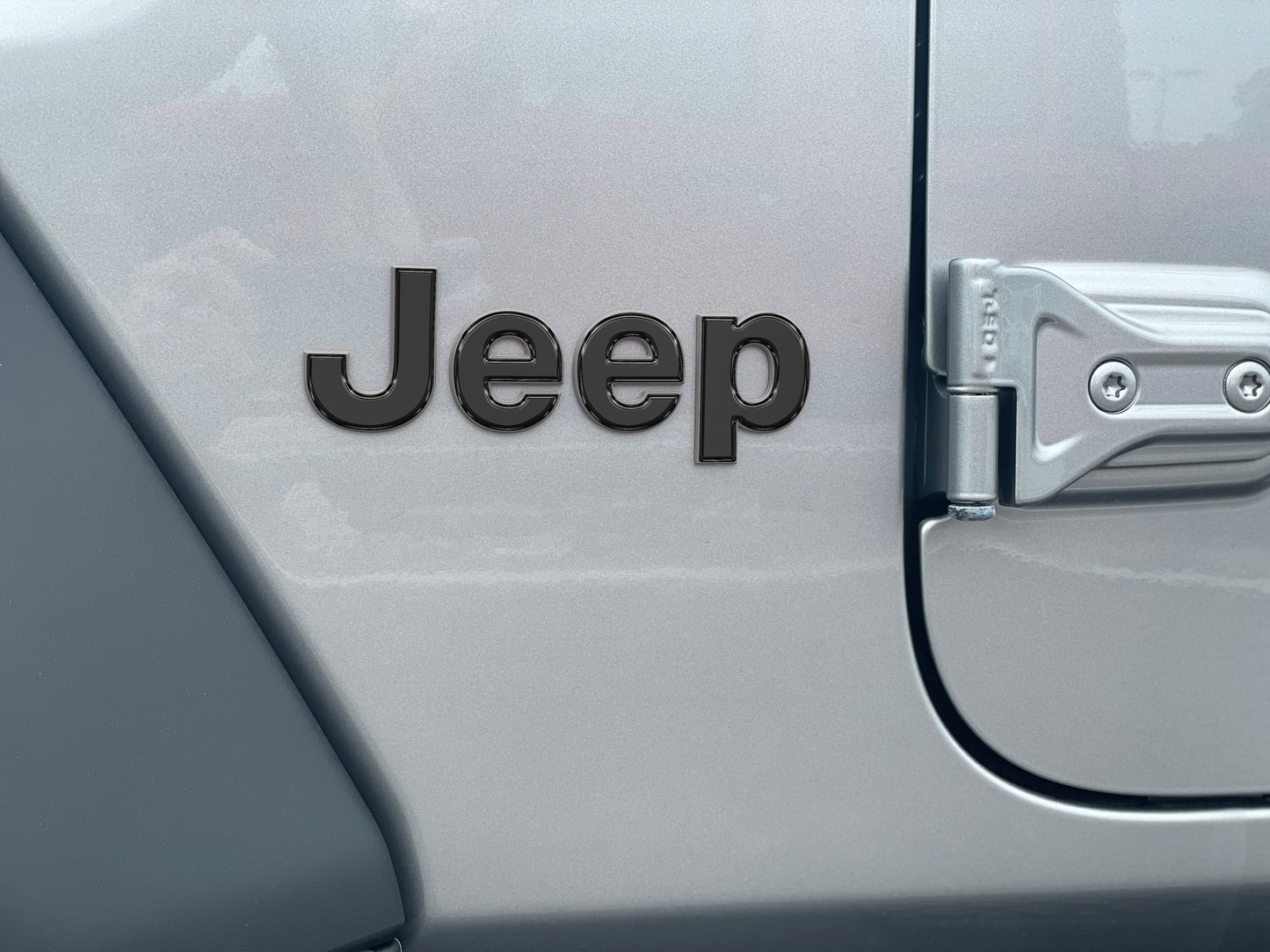 Jeep Wrangler JL Letter Overlays (Driver & Passenger Side) 2018–2025