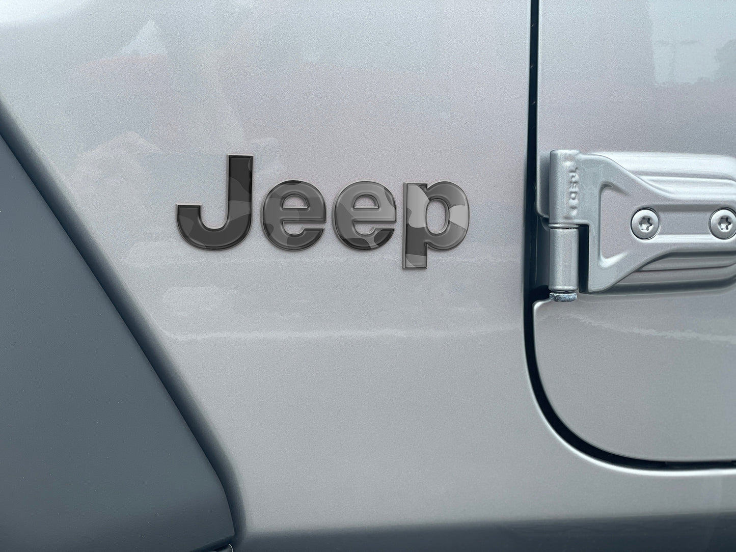 Jeep Wrangler JL Letter Overlays (Driver & Passenger Side) 2018–2025