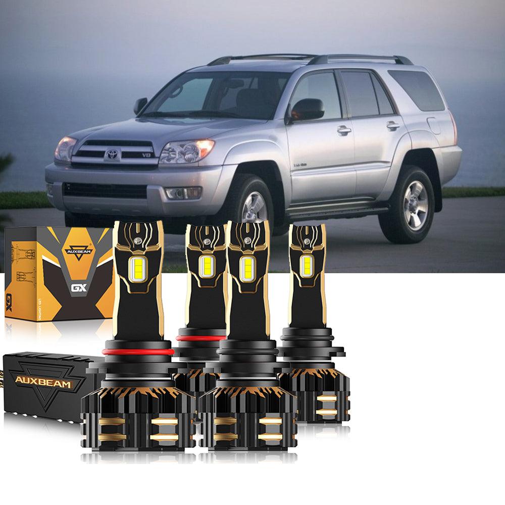 Front LED Light Upgrade Kit for 2006-2009 Toyota 4Runner – Headlights & Fog Lights