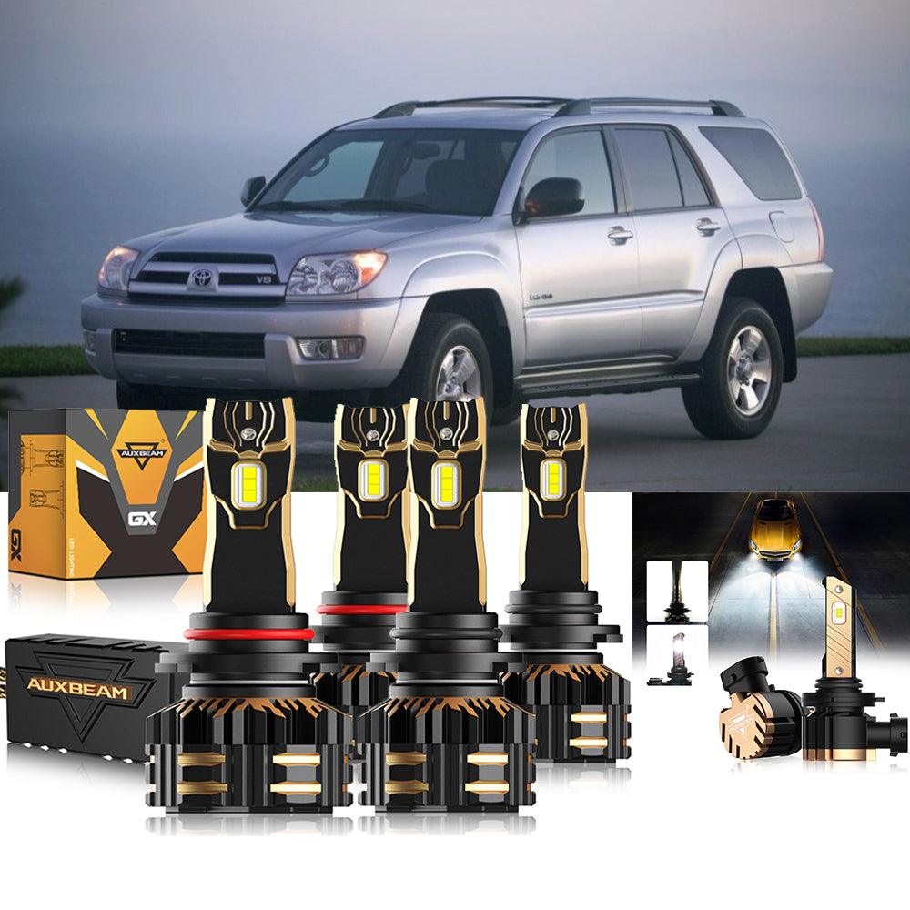 Front LED Light Upgrade Kit for 2006-2009 Toyota 4Runner – Headlights & Fog Lights