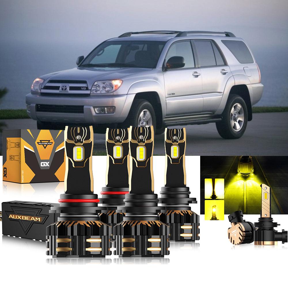 Front LED Light Upgrade Kit for 2006-2009 Toyota 4Runner – Headlights & Fog Lights