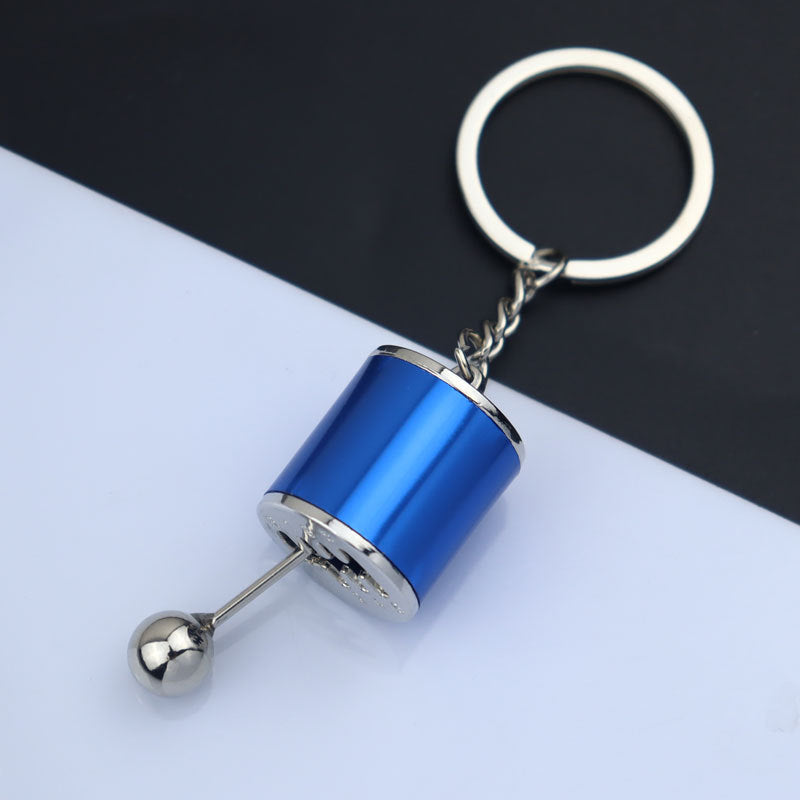 Metal Gear Shift Keychain – 6-Speed Manual Transmission Fidget Toy