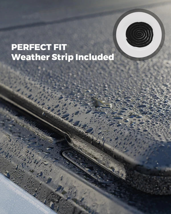 Xprite Hard Folding Truck Bed Tonneau Cover for 2022-2025 Toyota Tundra