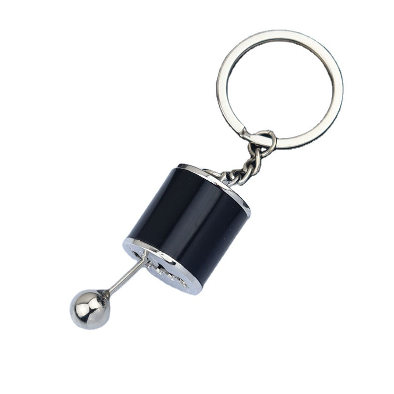 Metal Gear Shift Keychain – 6-Speed Manual Transmission Fidget Toy