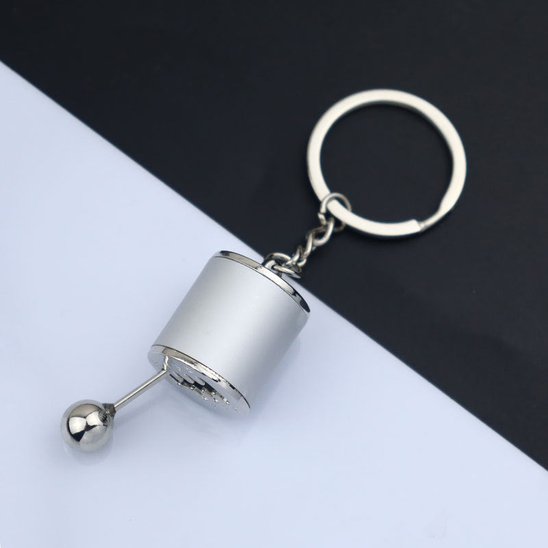 Metal Gear Shift Keychain – 6-Speed Manual Transmission Fidget Toy