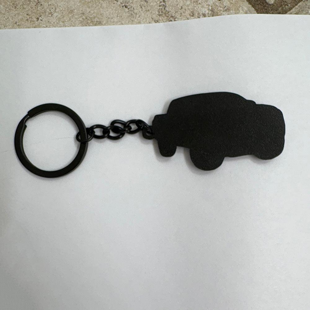 Tacoma Keychain 2016 2023 3rd Gen Metal Enamel Key Chain Truck Accessory