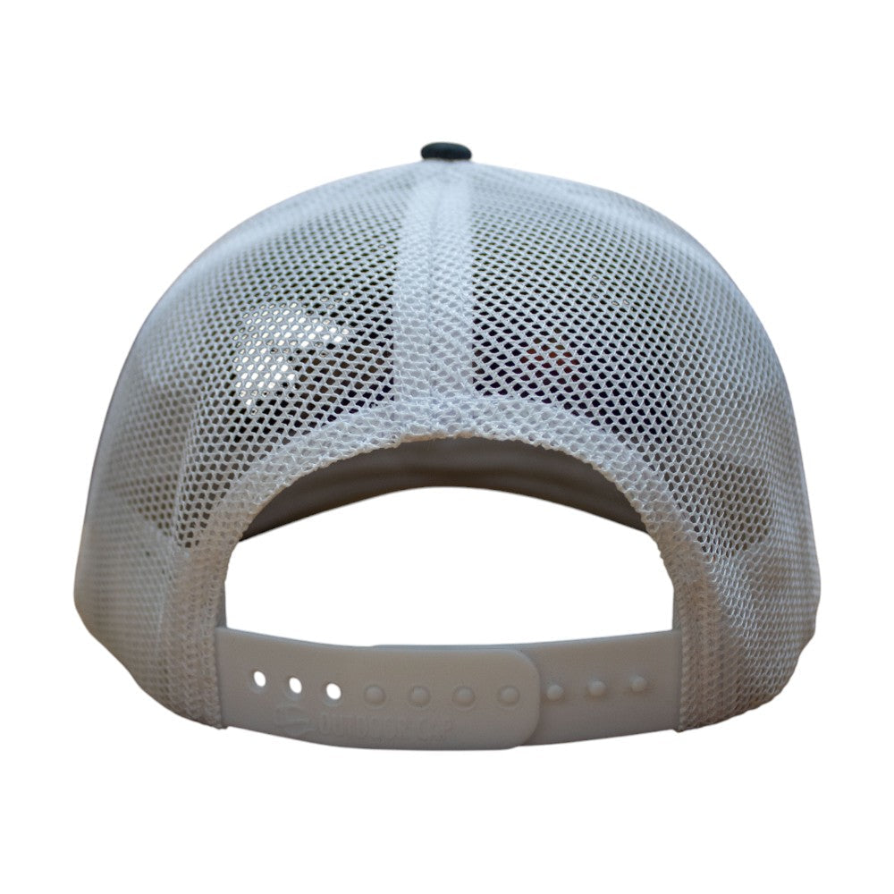 Jeep® “Explore The Outdoors” Hat – Heather Navy/Khaki/White