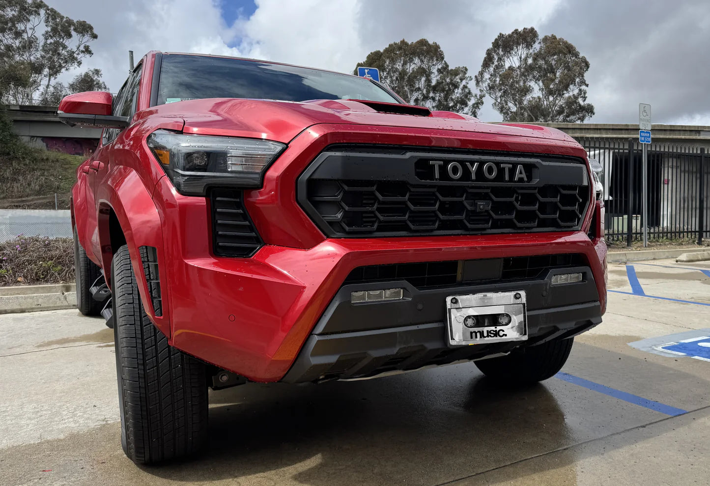 Aftermarket TRD Pro Style Grille for 2024-2025 Toyota Tacoma | Aggressive Front Upgrade