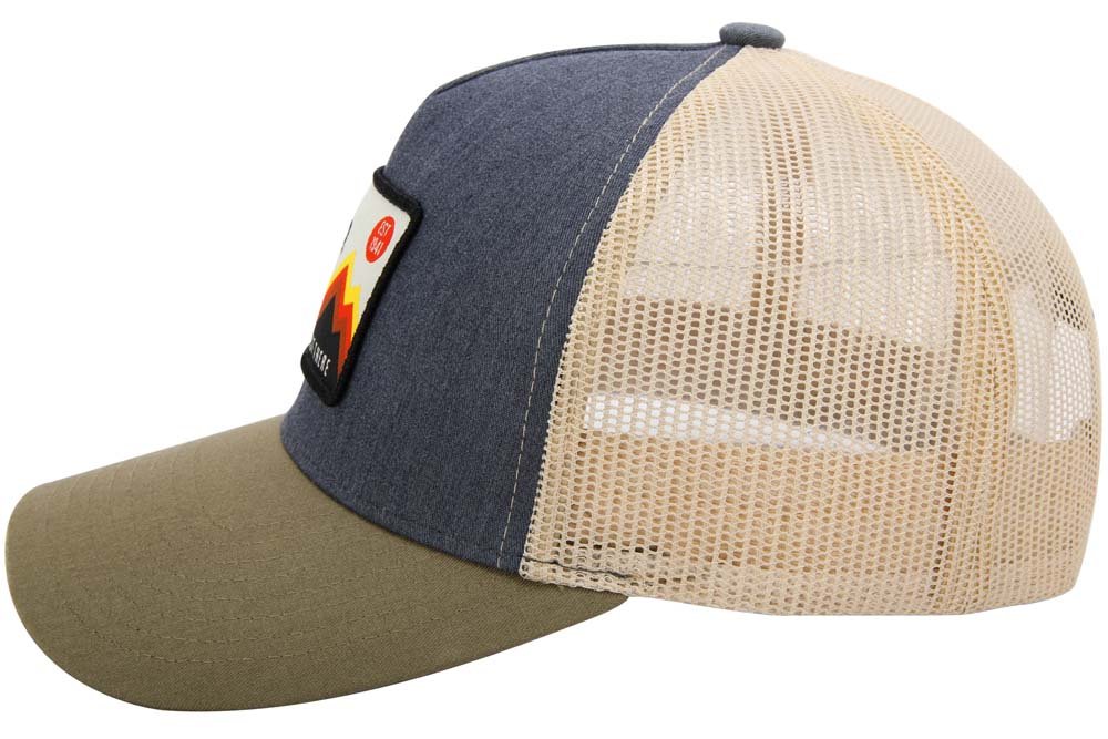 Hat – Jeep  “Have Fun Out There” Trucker Patch – Charcoal/Olive/Khaki