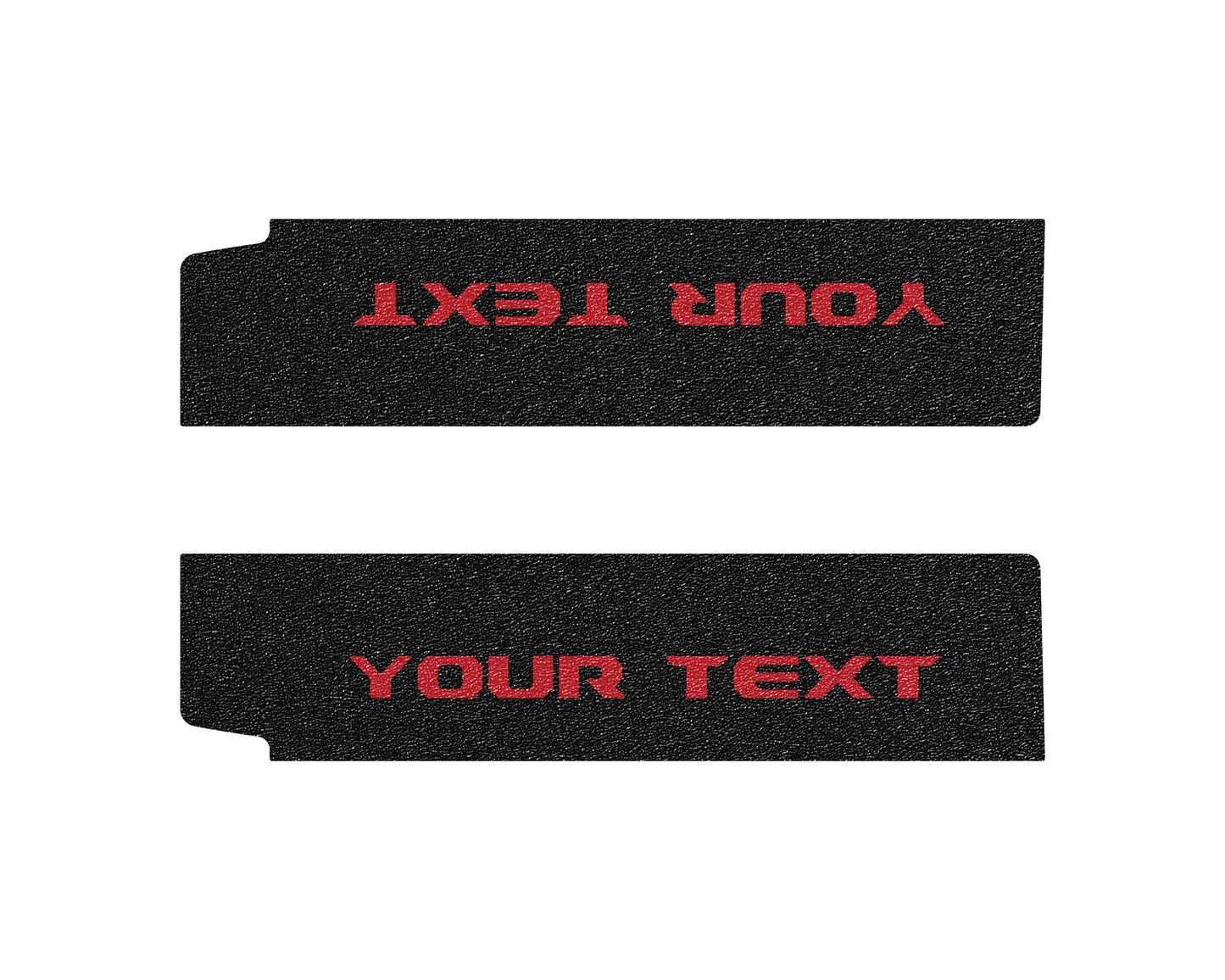 Textured Door Sill Overlays – Fits 2019–2025 Jeep Wrangler