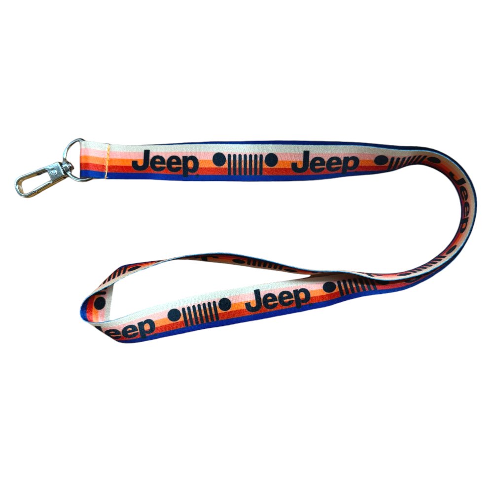 Lanyard - Jeep Sunset Stripes