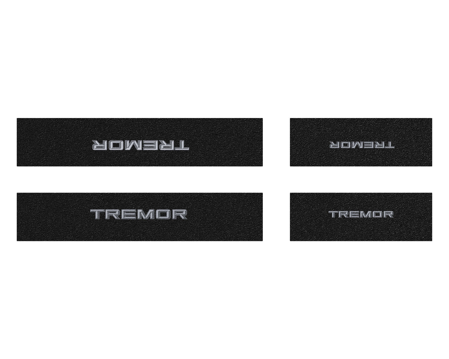 Textured Door Sill Protection Overlays Fits 2022-2026 Ford Maverick