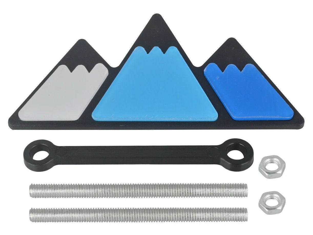 Mountain Grille Badge Emblem for Toyota Tacoma, 4Runner, and Tundra