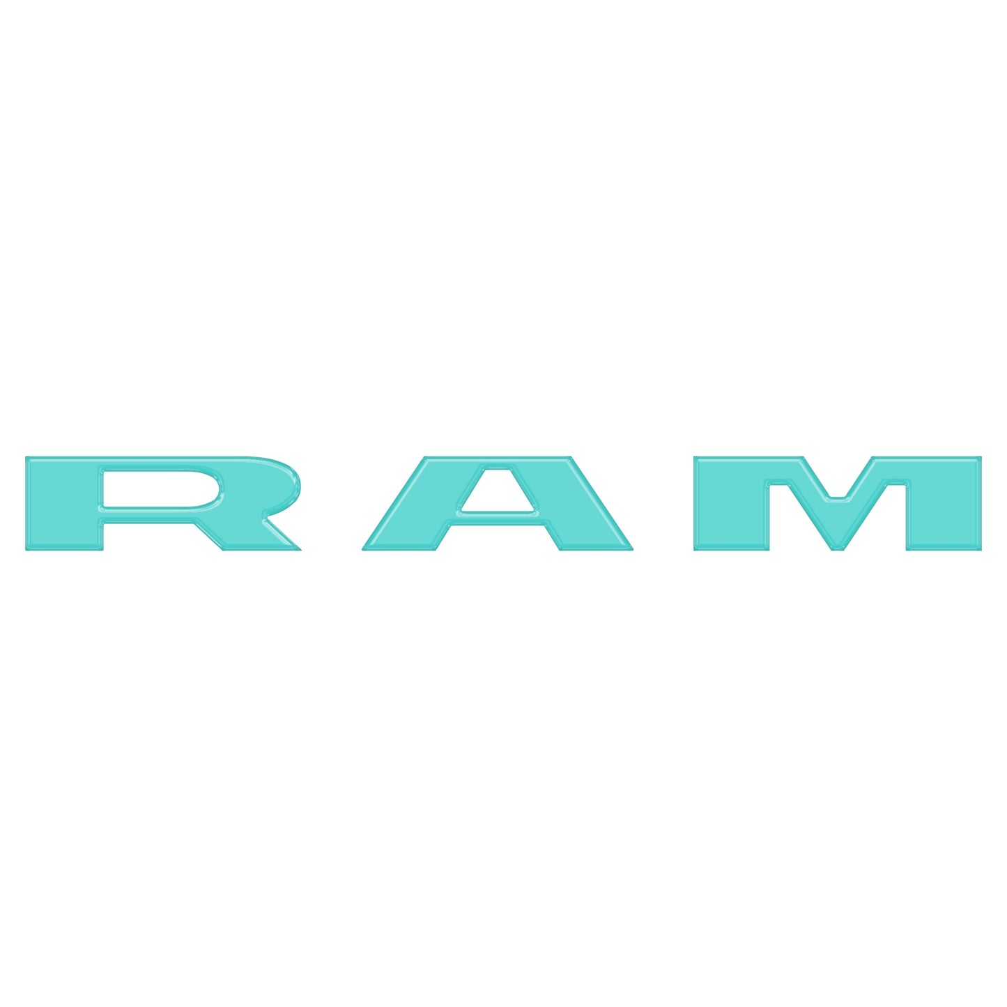 Ram 1500/2500/3500 Grille Letter Overlays – Fits 2025–2026