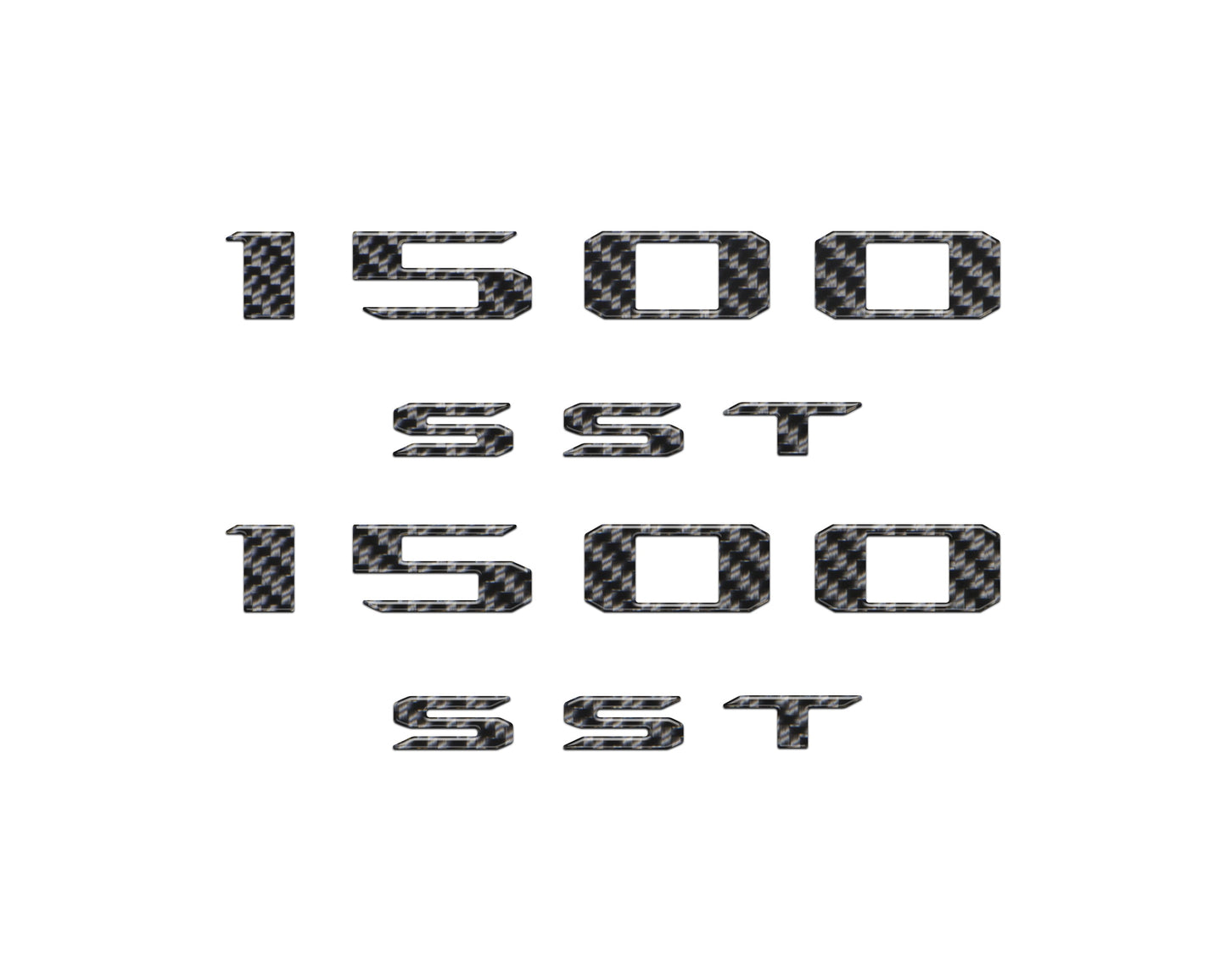 Ram 1500 Hood Letter Overlays – Fits 2025–2026