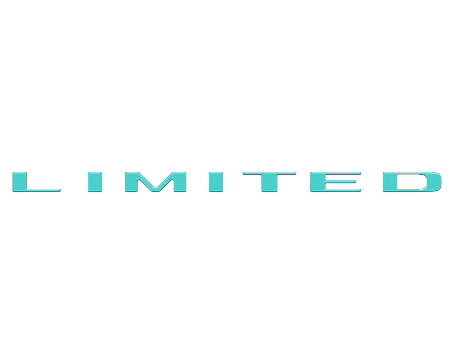 Ram 1500/2500/3500 Limited Tailgate Emblem Letter Overlays – Fits 2025–2026