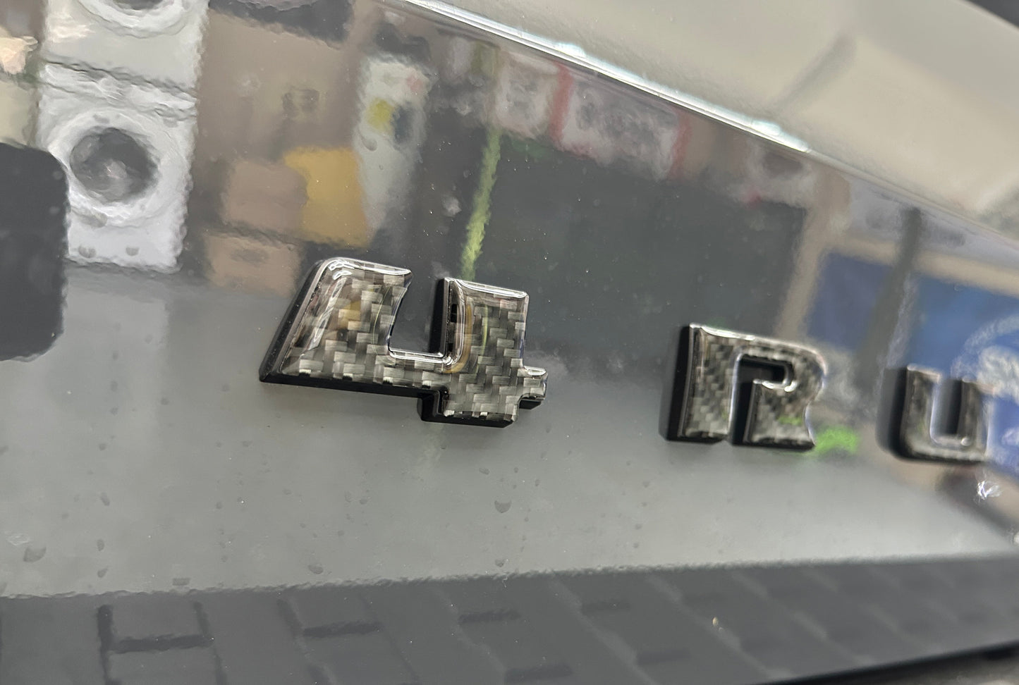 Liftgate Letter Overlays for 2025–2026 Toyota 4Runner