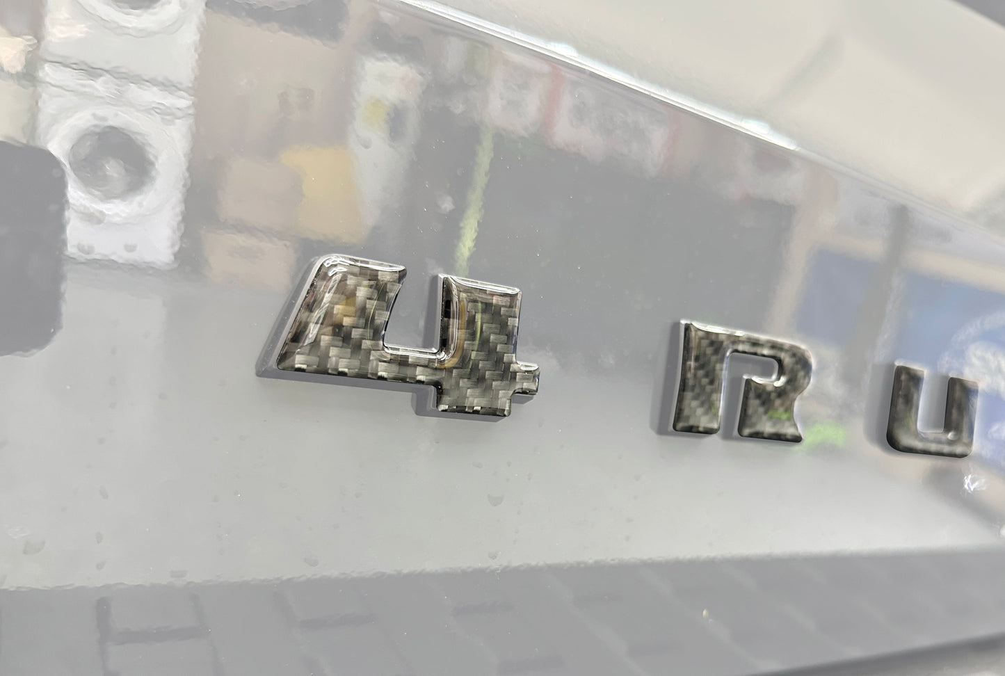 Liftgate Letter Overlays for 2025–2026 Toyota 4Runner