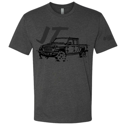 T-Shirt – Men’s Jeep® JT Gladiator LDD Series – Triblend Charcoal