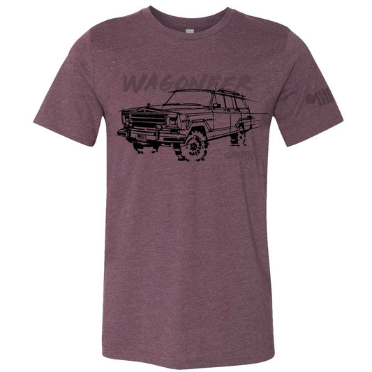 Men’s Jeep® Wagoneer LDD Series T-Shirt – Triblend Burgundy