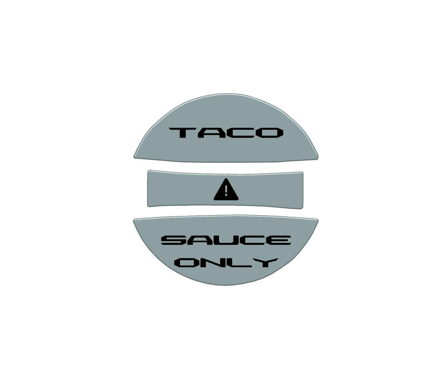 2016–2023 Toyota Tacoma Fuel Cap Overlay Accent Trim